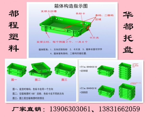 顛倒塑料箱使用說明-廊坊都程塑料